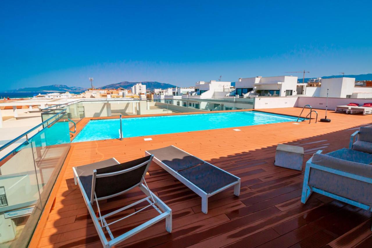 City Apartment With Workspace, Rooftop & Parking Tarifa Eksteriør billede